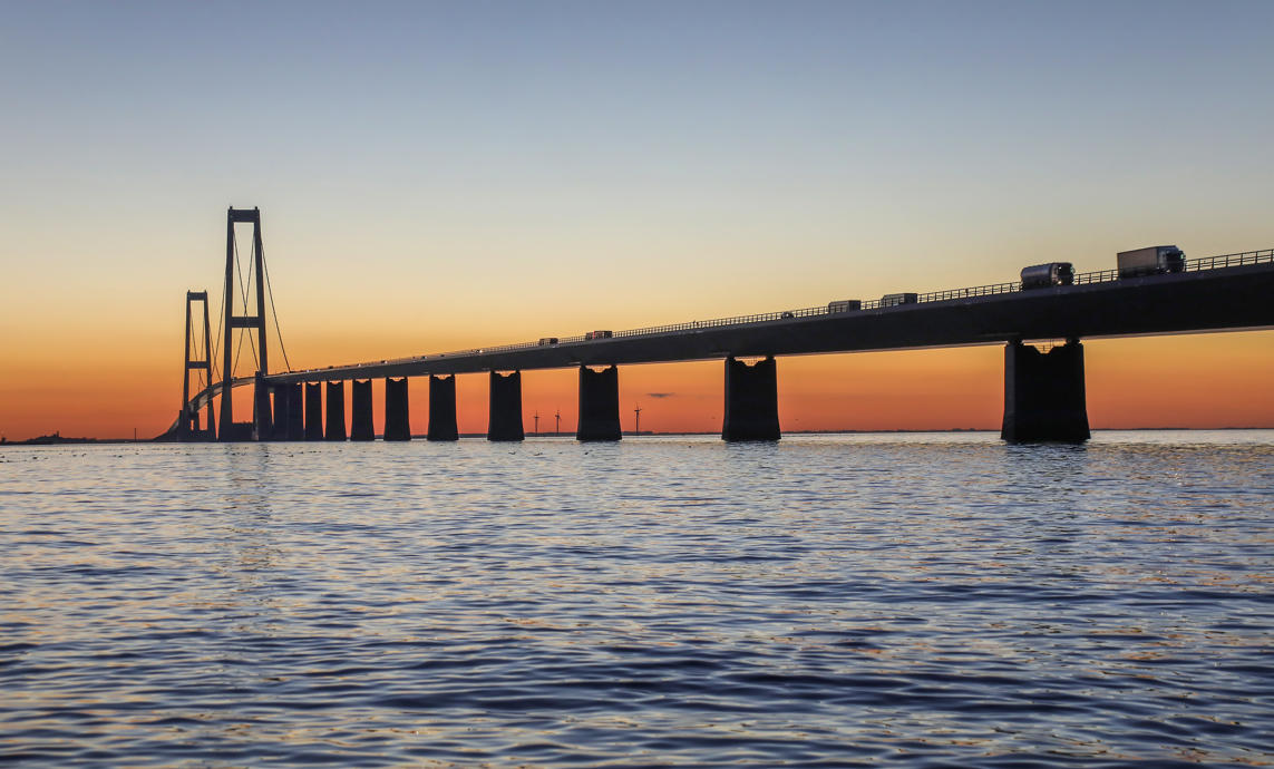Vedligehold på Storebæltsbroen i næste uge