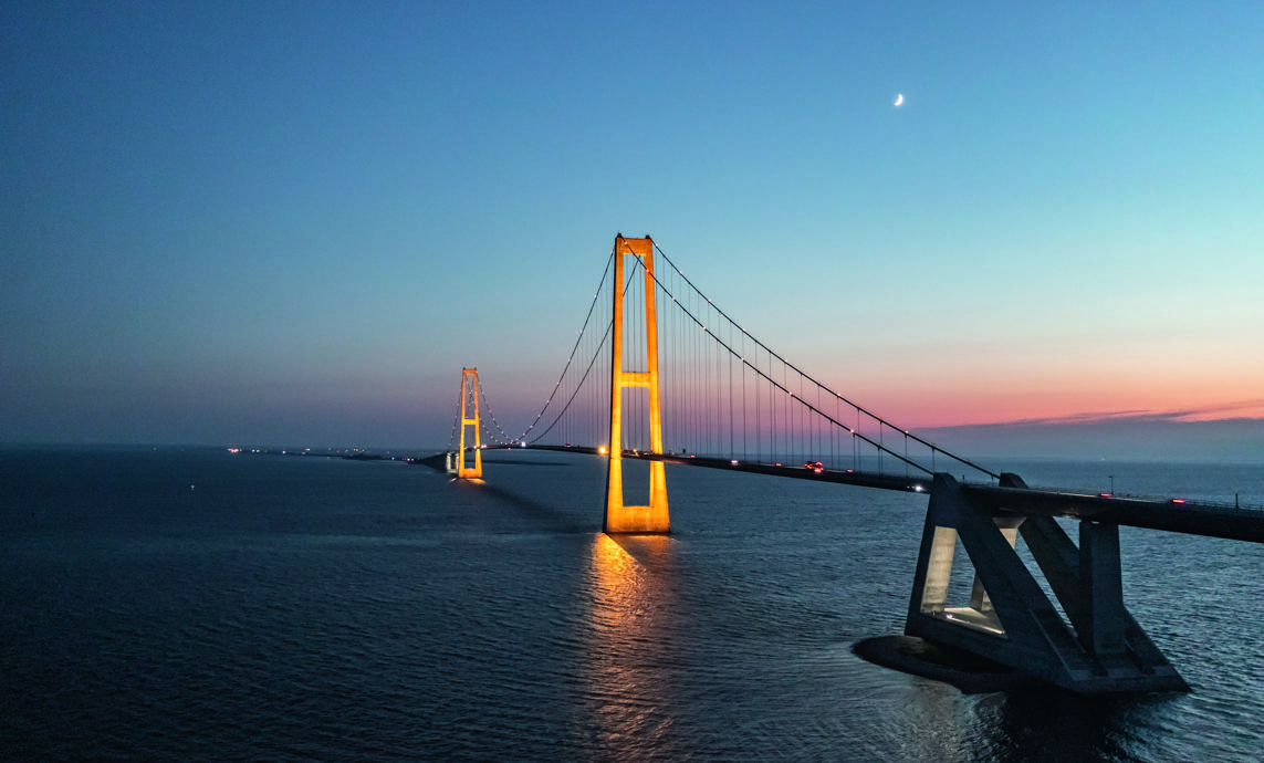 Påskeferien skaber øget trafik over Storebælt