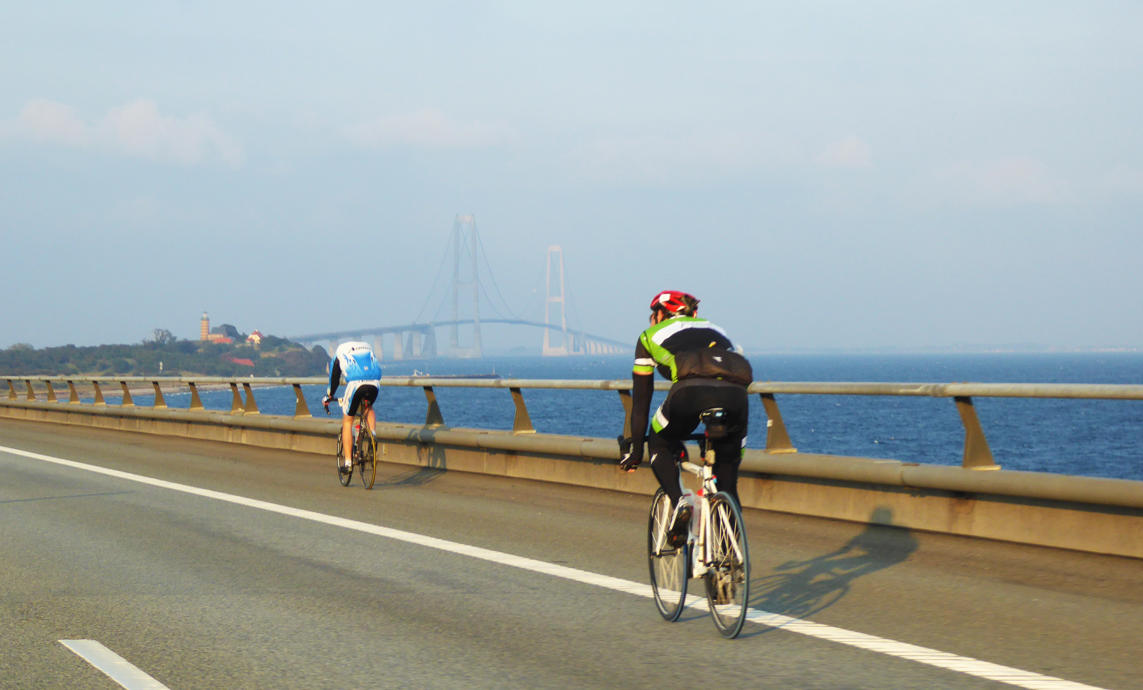Cykelløb over Storebælt påvirker trafikken lørdag